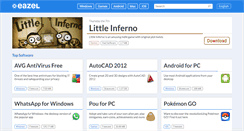 Desktop Screenshot of english.eazel.com